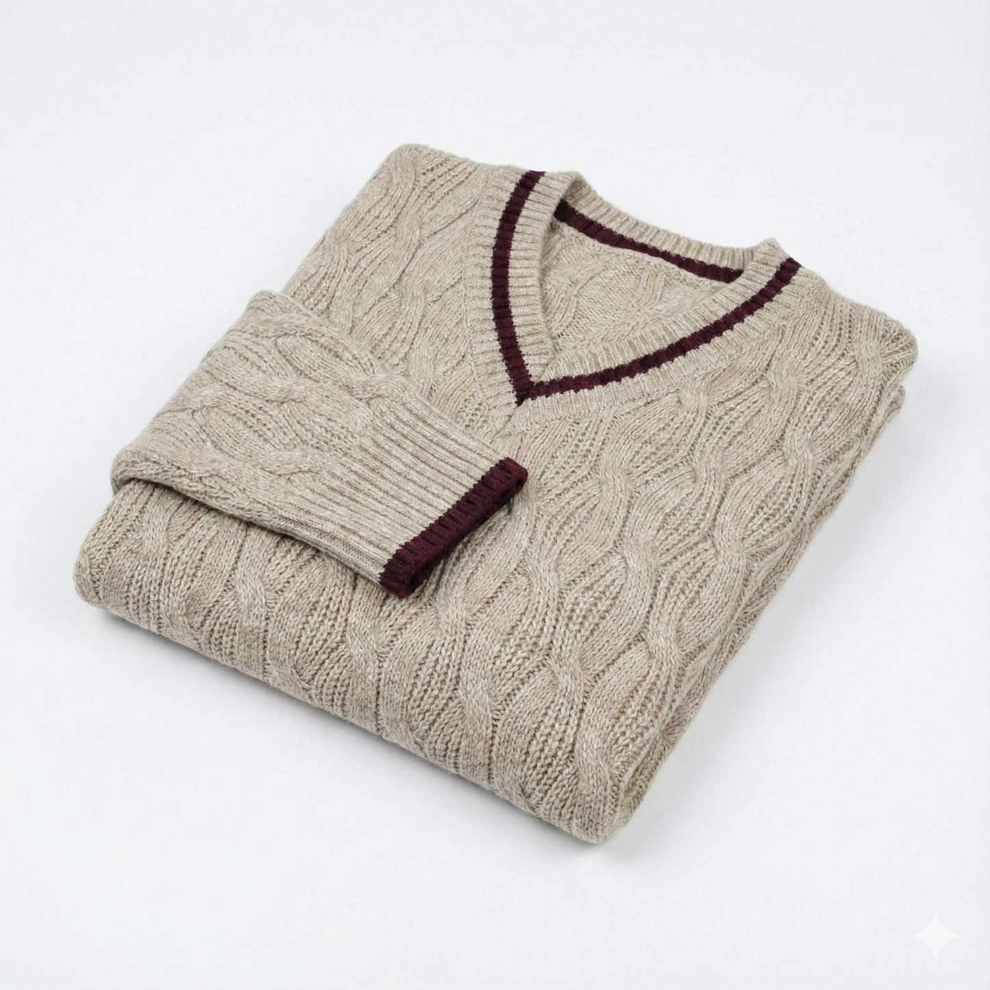 Women's V-Neck Knit Sweater