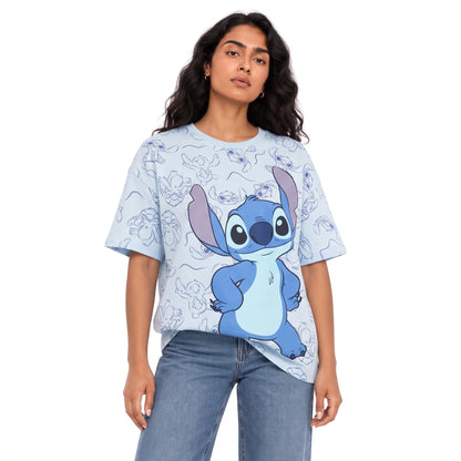 Women's Disney Printed Short-Sleeve T-Shirt