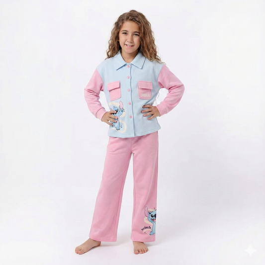 Girls Cotton Printed Pajama