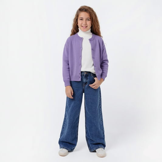 Girls Knit Cardigan