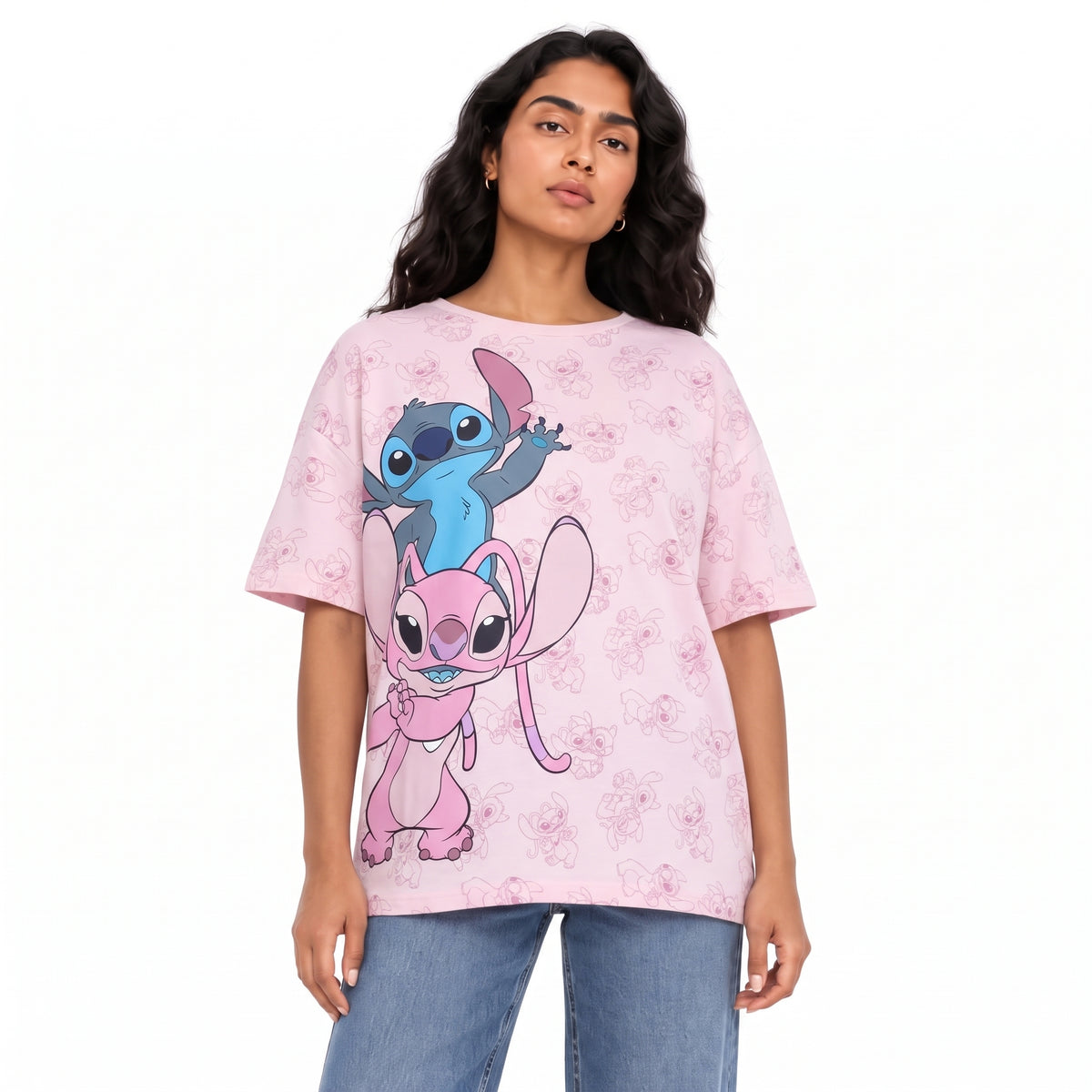 Women's Disney Printed Short-Sleeve T-Shirt