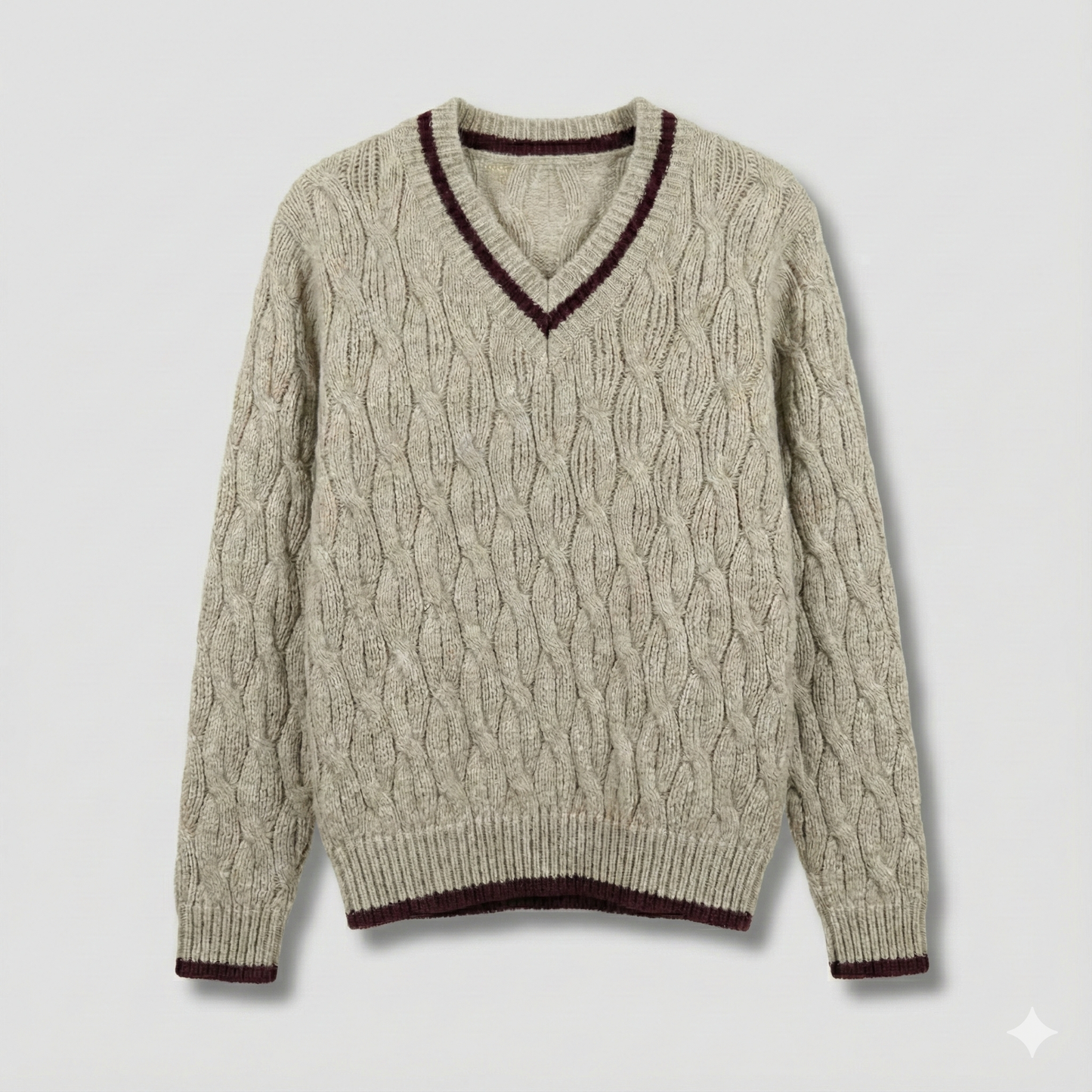 Women's V-Neck Knit Sweater