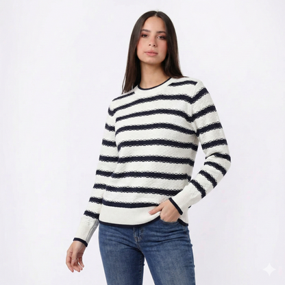 Women’s Striped Knitted Sweater