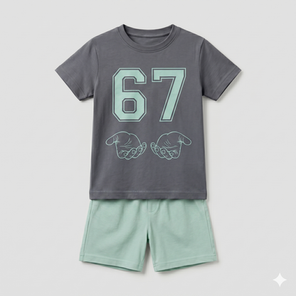 Boys Cotton Printed Pyjama