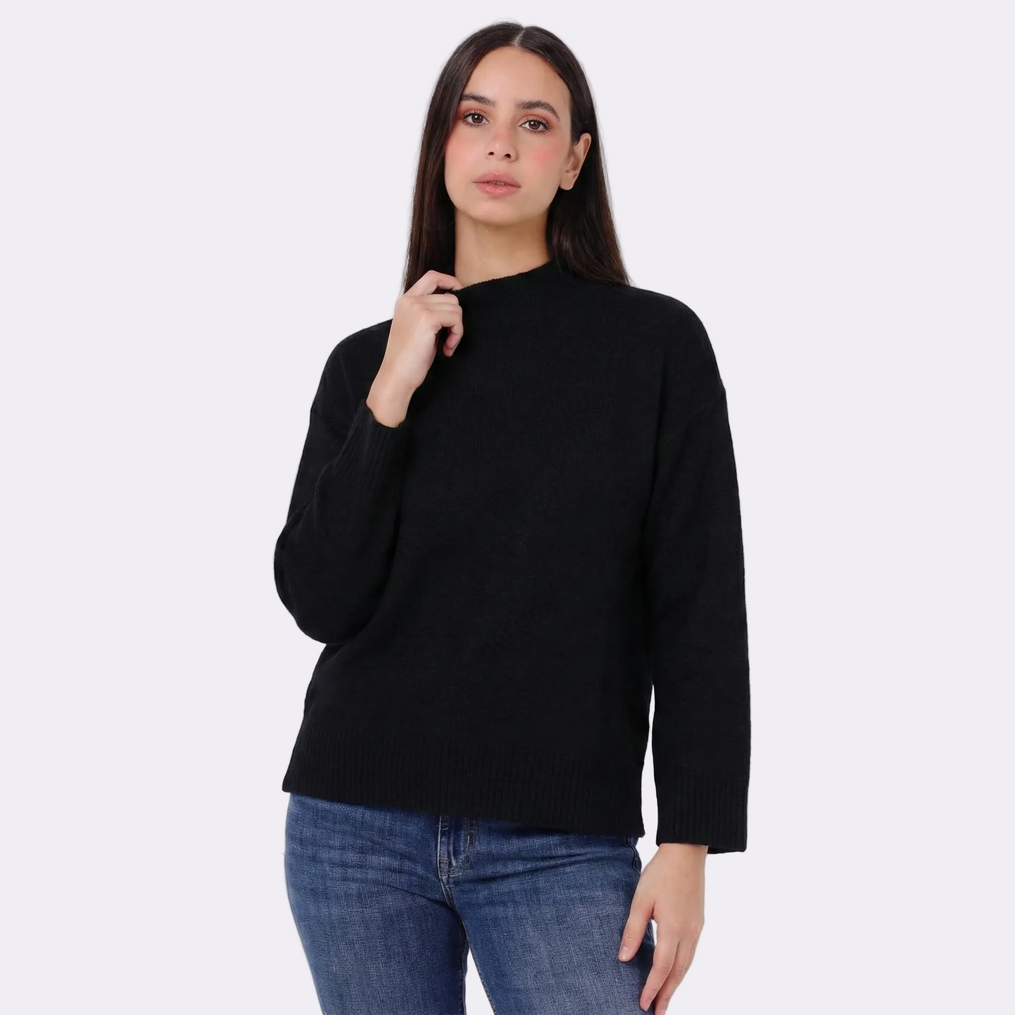 Women’s Half Neck Knit Sweater