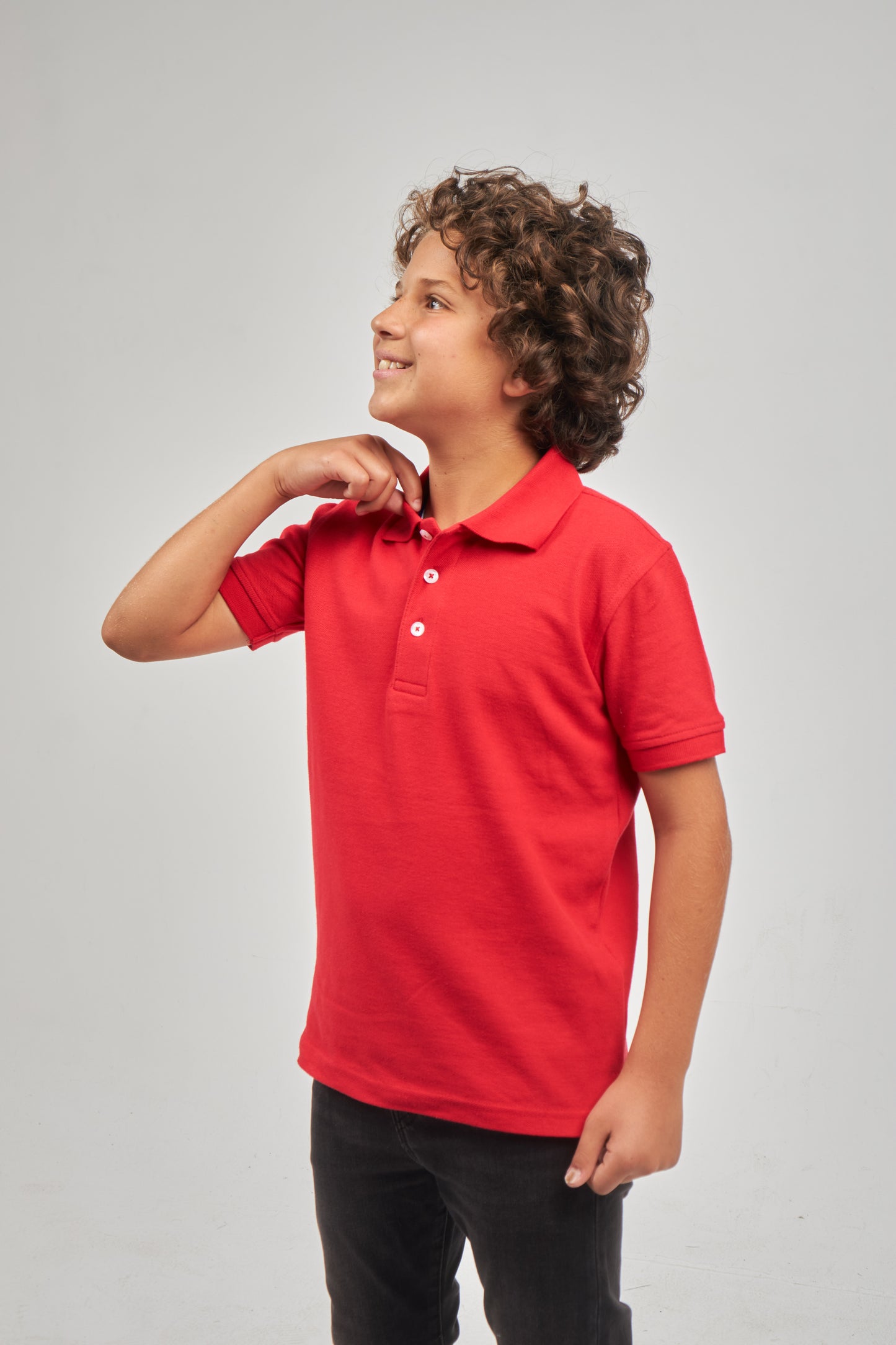 Boys Plain Polo