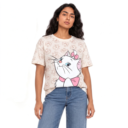 Women's Disney Printed Short-Sleeve T-Shirt