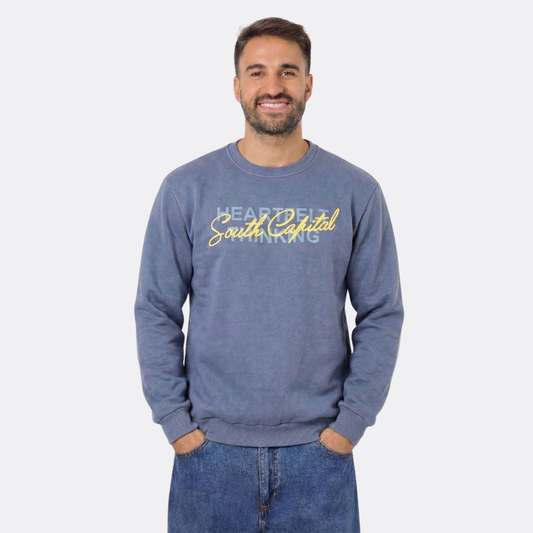 Men’s Printed Crewneck Sweatshirt