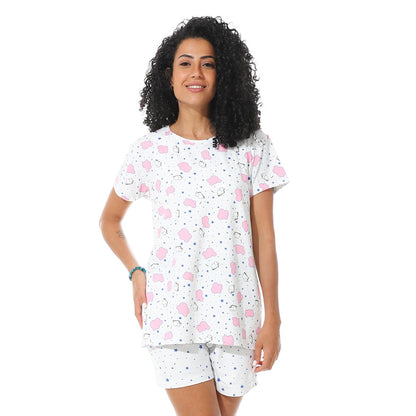 Women's Cotton Printed Pajama