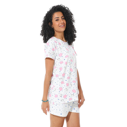 Women's Cotton Printed Pajama