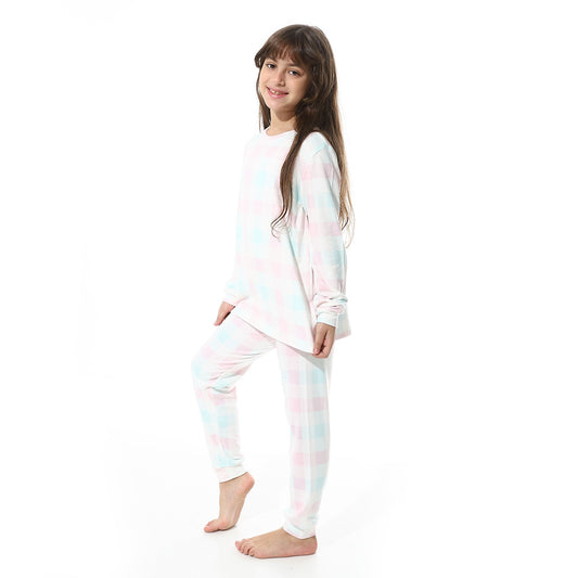 Girls Cotton Printed Pajama