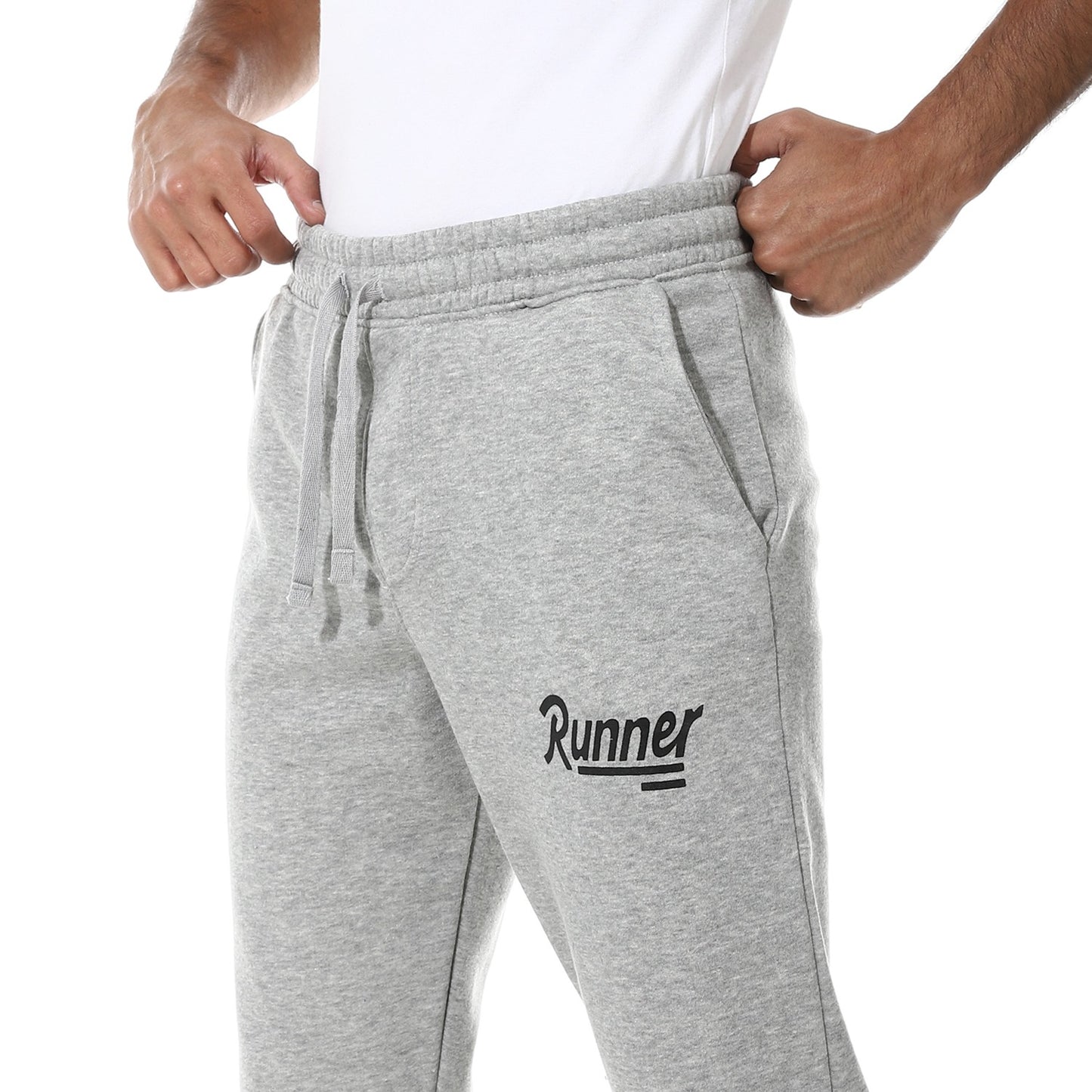 بنطلون رياضي رجالي بقصة عادية