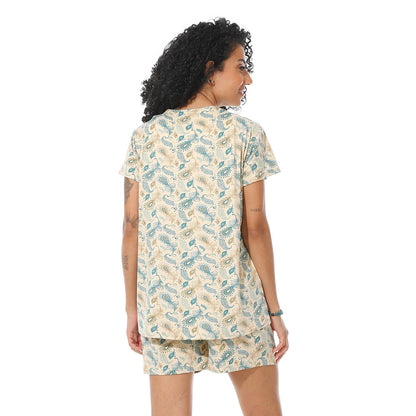 Women's Cotton Printed Pajama