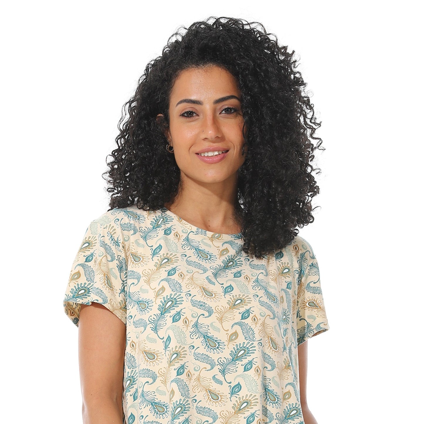 Women's Cotton Printed Pajama