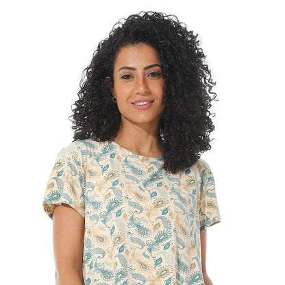 Women's Cotton Printed Pajama