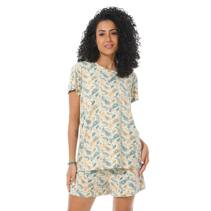Women's Cotton Printed Pajama