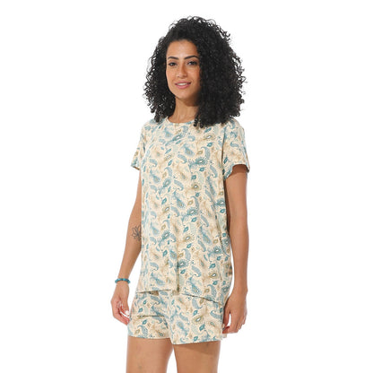 Women's Cotton Printed Pajama