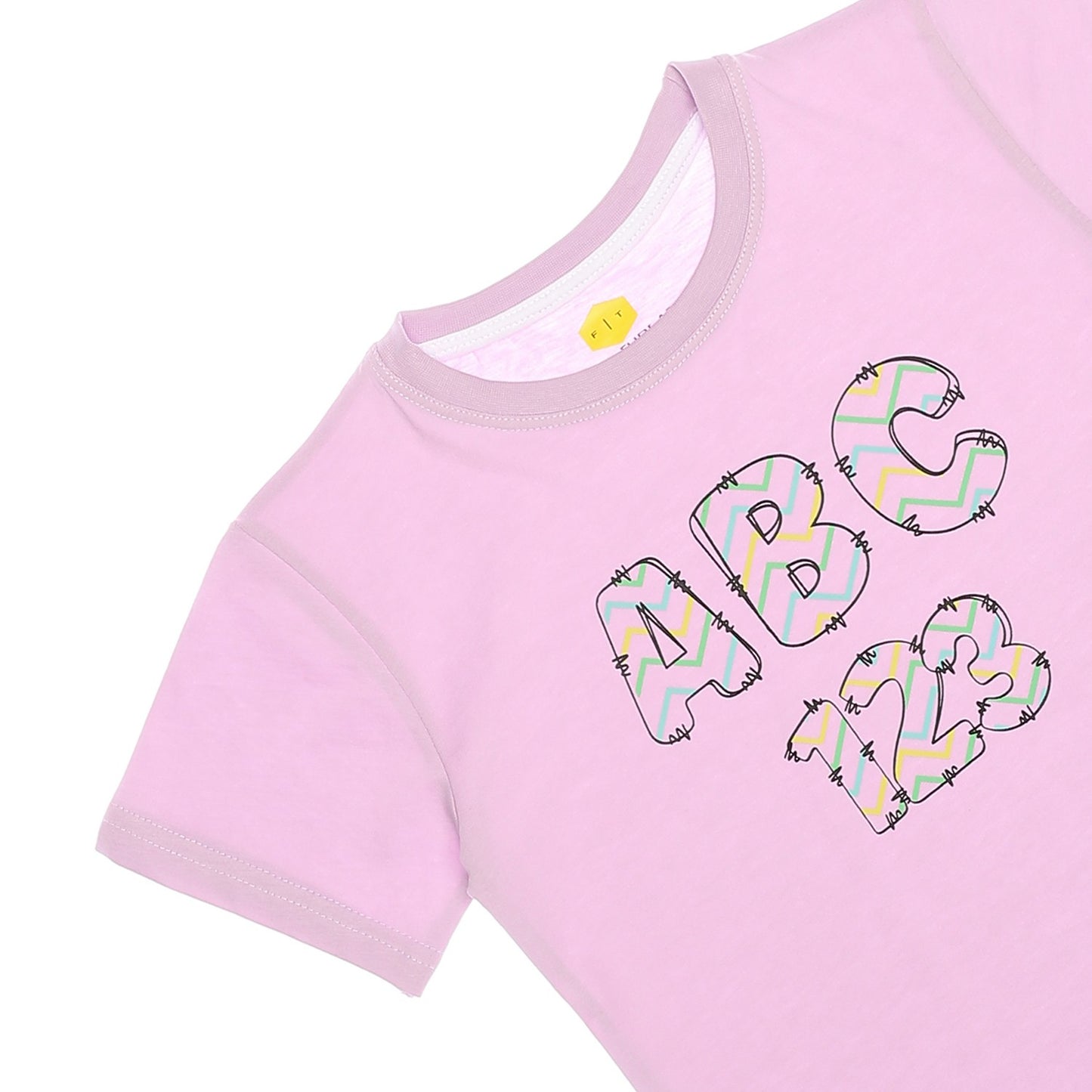 Boys cotton round neck printed T-Shirt