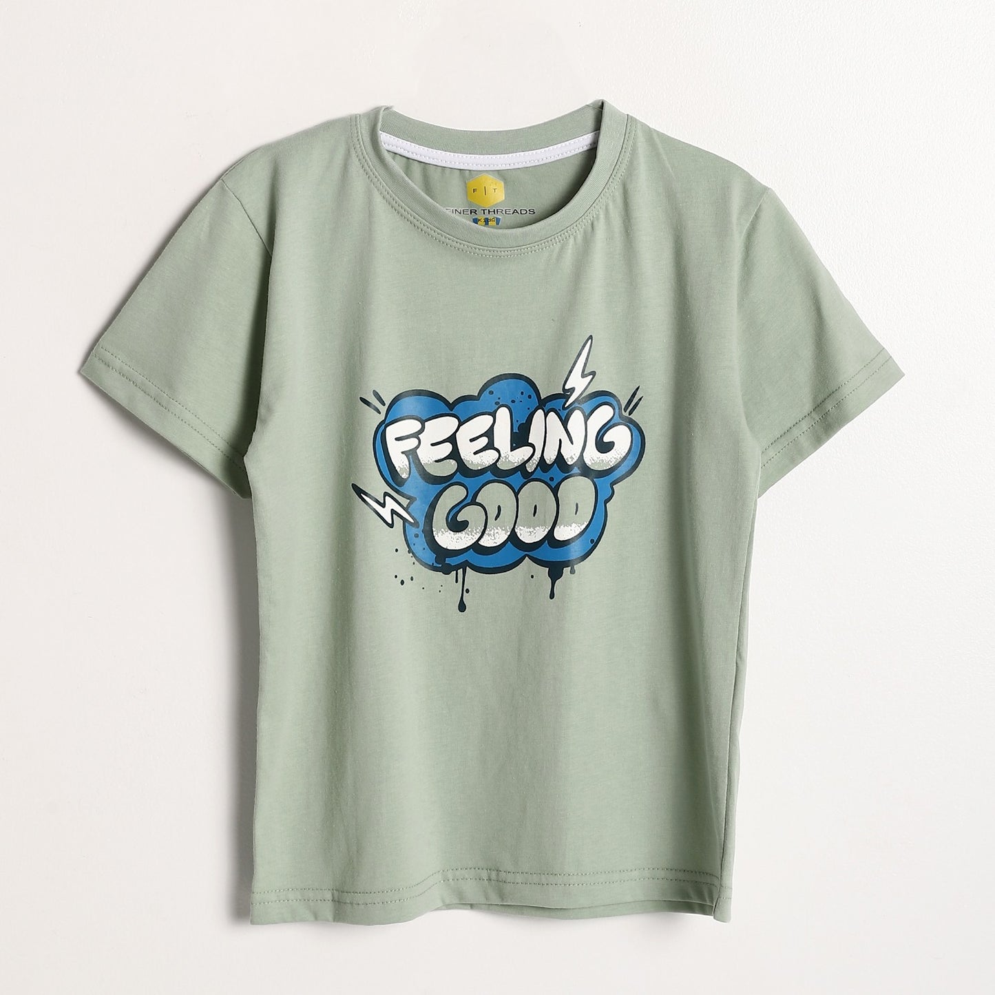 Boys Cotton Printed T-Shirt
