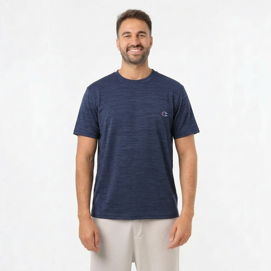 Men’s Polyester Crew Neck T-Shirt