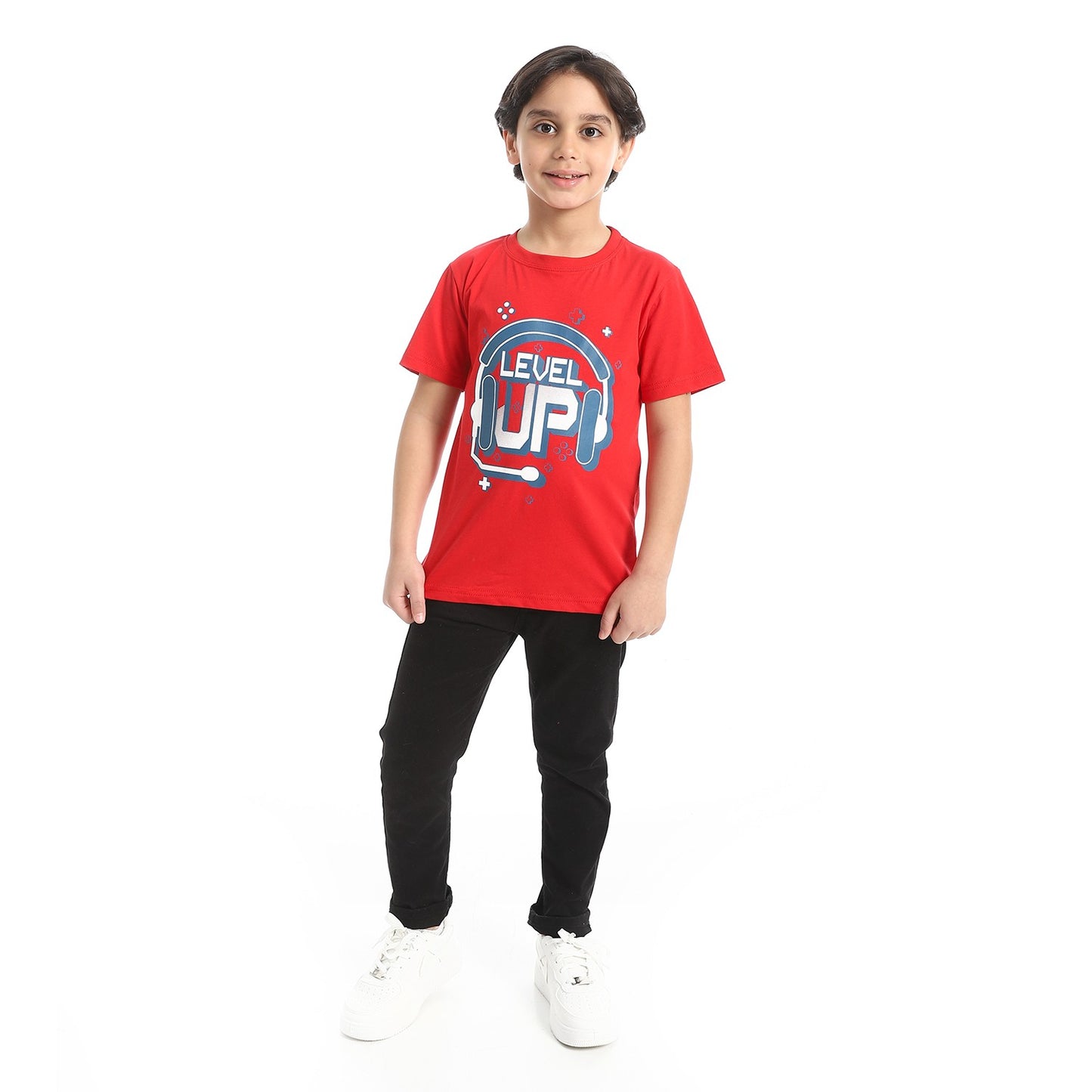 Boys Cotton Printed T-Shirt