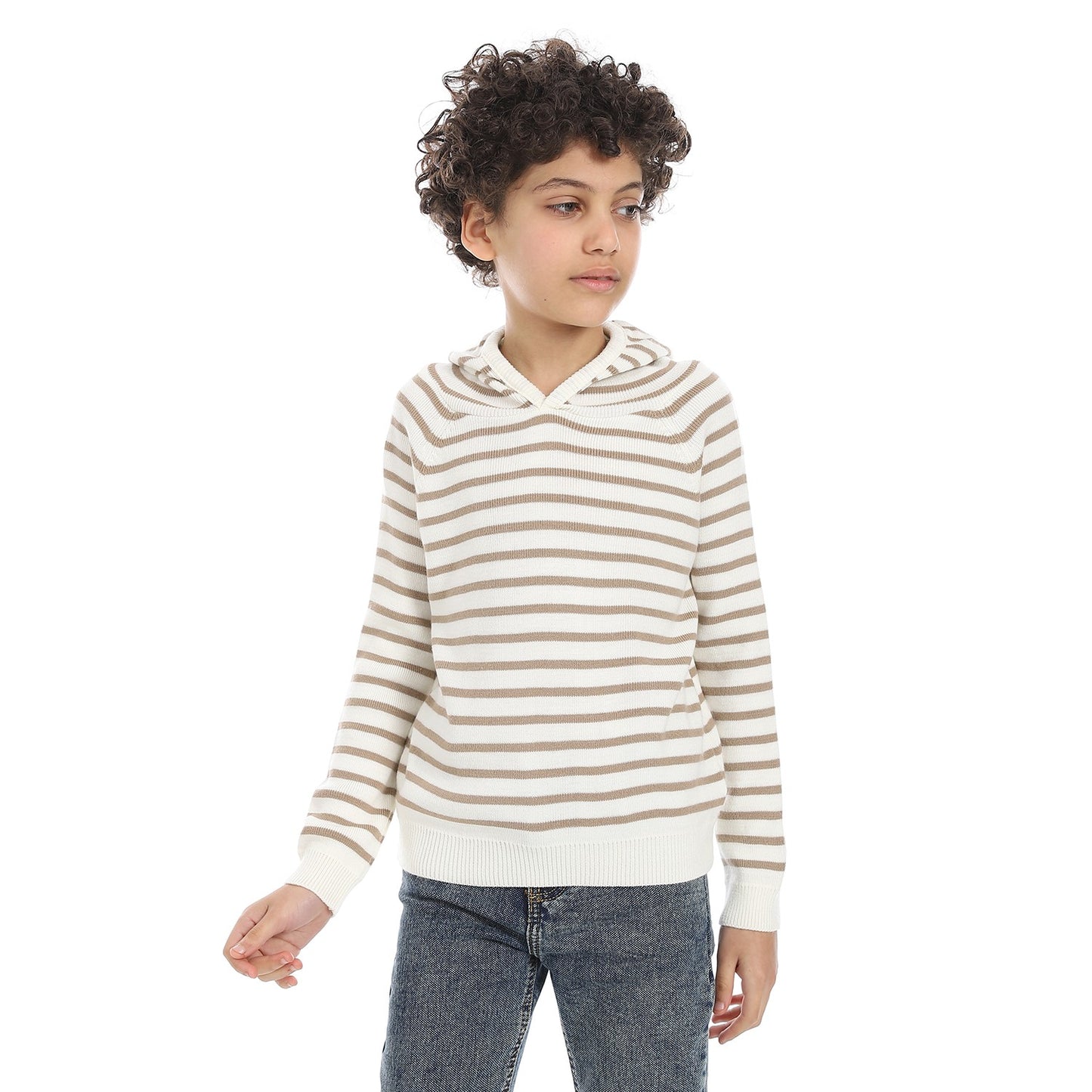 Boys Striped Pullover