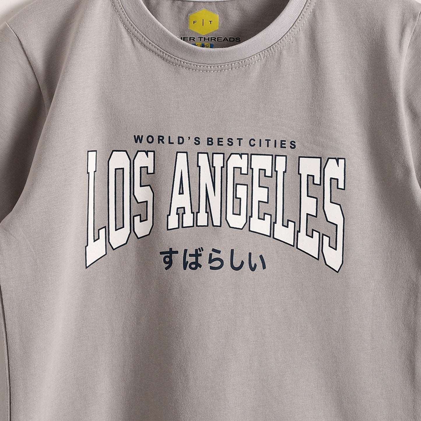 Boys Cotton Printed T-Shirt