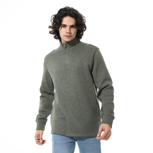 Men's Melton Turtle Neck Sweatshirt