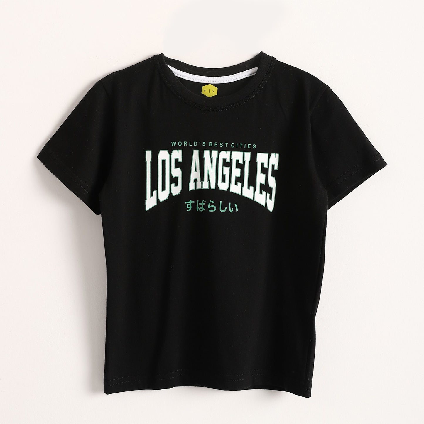 Boys Cotton Printed T-Shirt