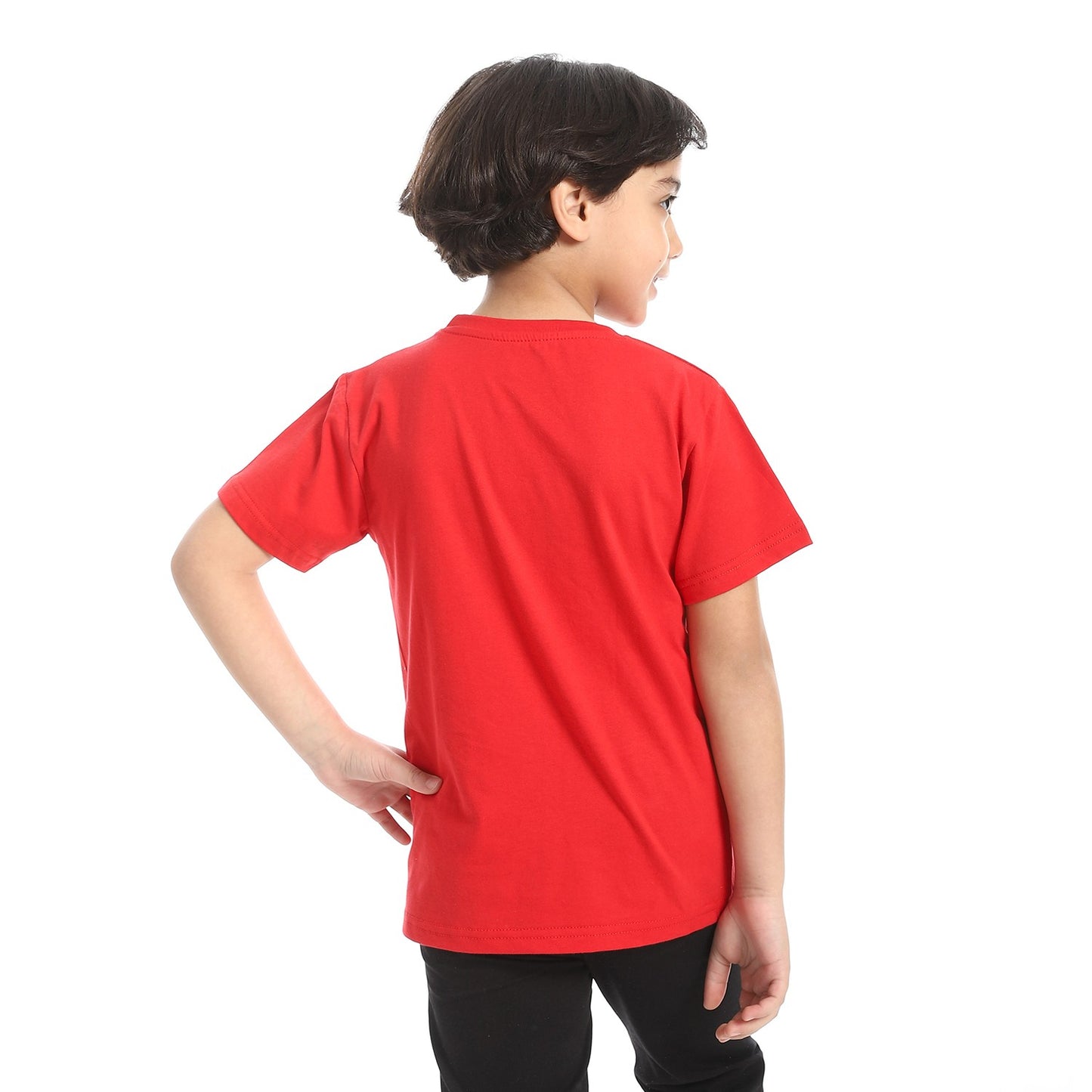 Boys Cotton Printed T-Shirt