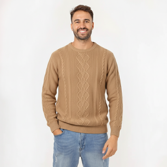 Men's Crew Neck Knit Sweater