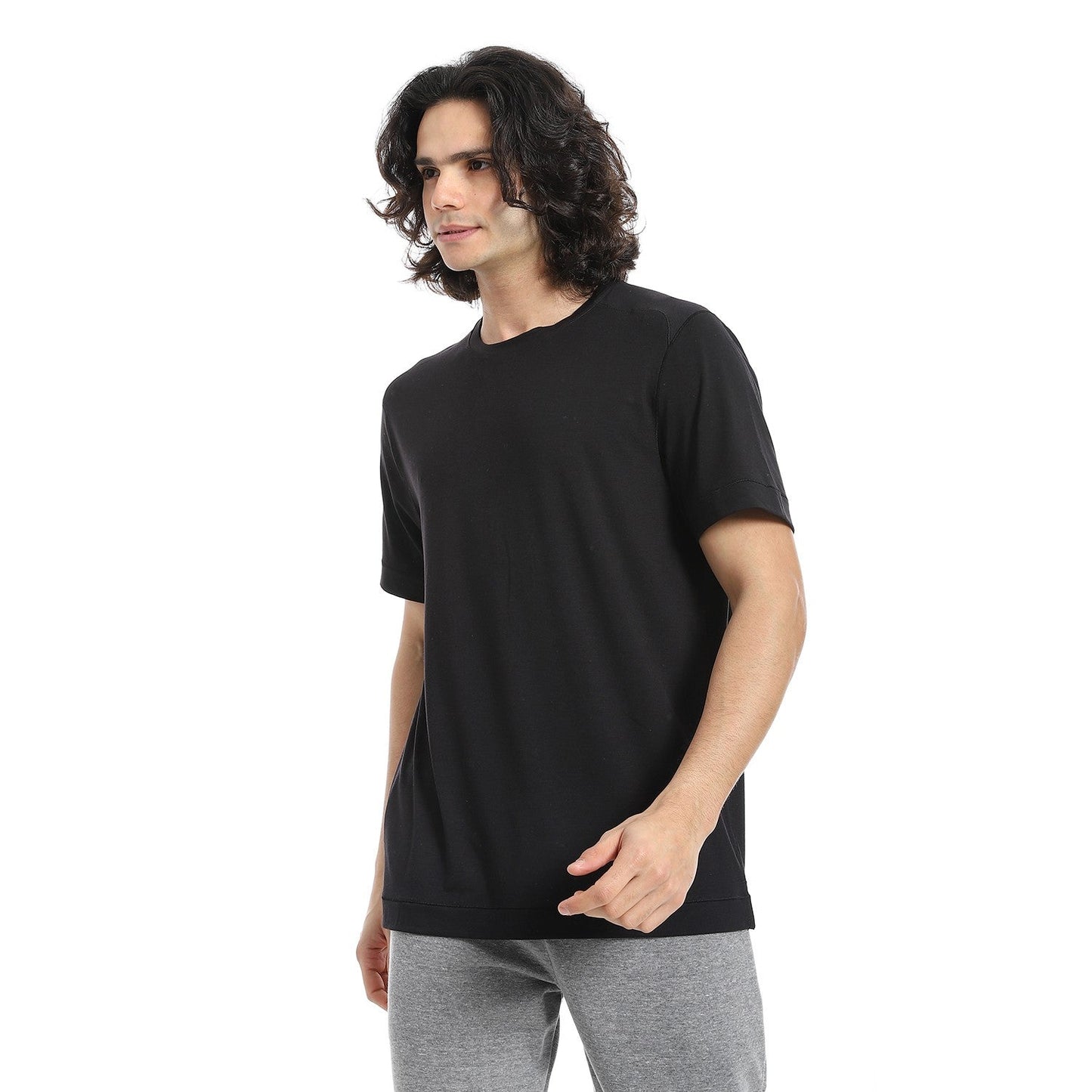 Men's Sport Plain T-Shirt
