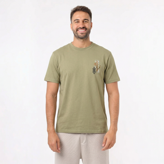 Men's Printed Cotton T-Shirt