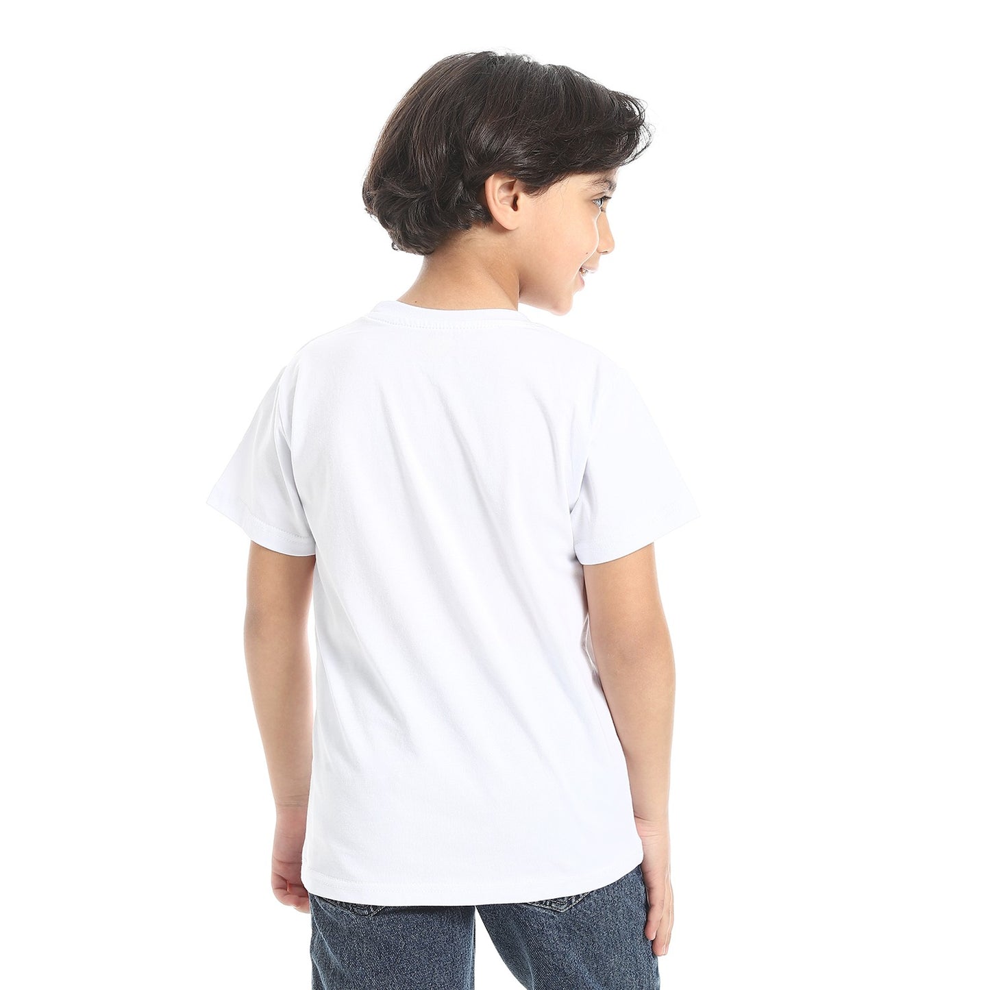 Boys Cotton Printed T-Shirt