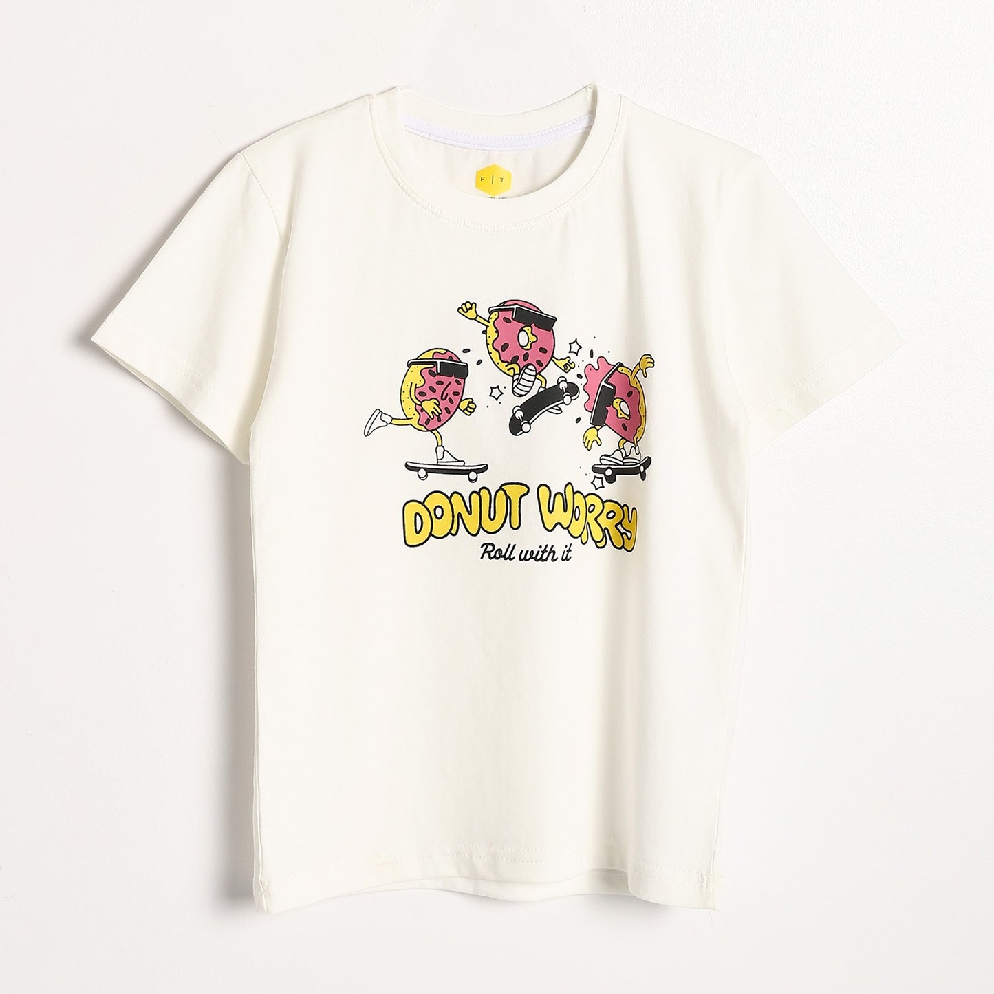 Boys Cotton Printed T-Shirt