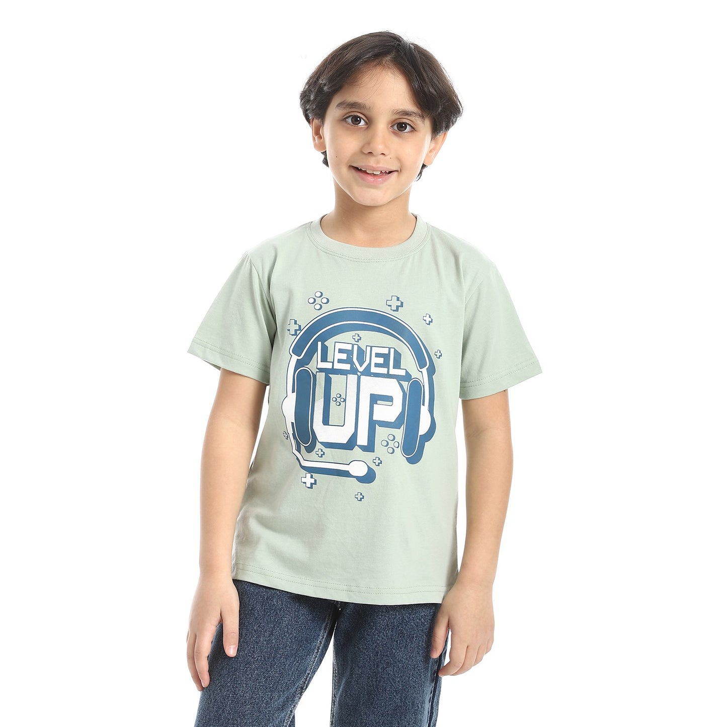 Boys Cotton Printed T-Shirt