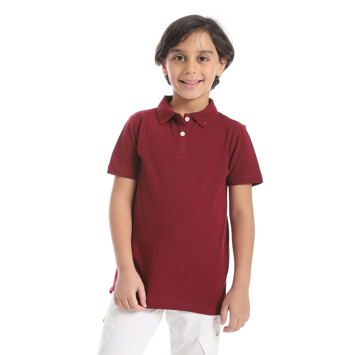 Boys Plain Polo