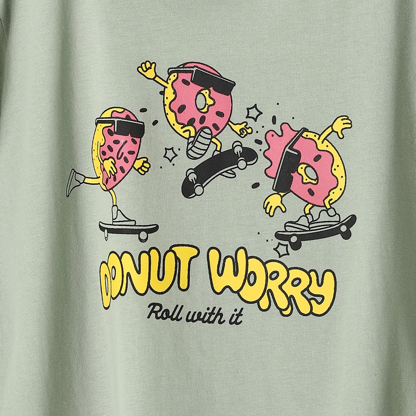 Boys Cotton Printed T-Shirt