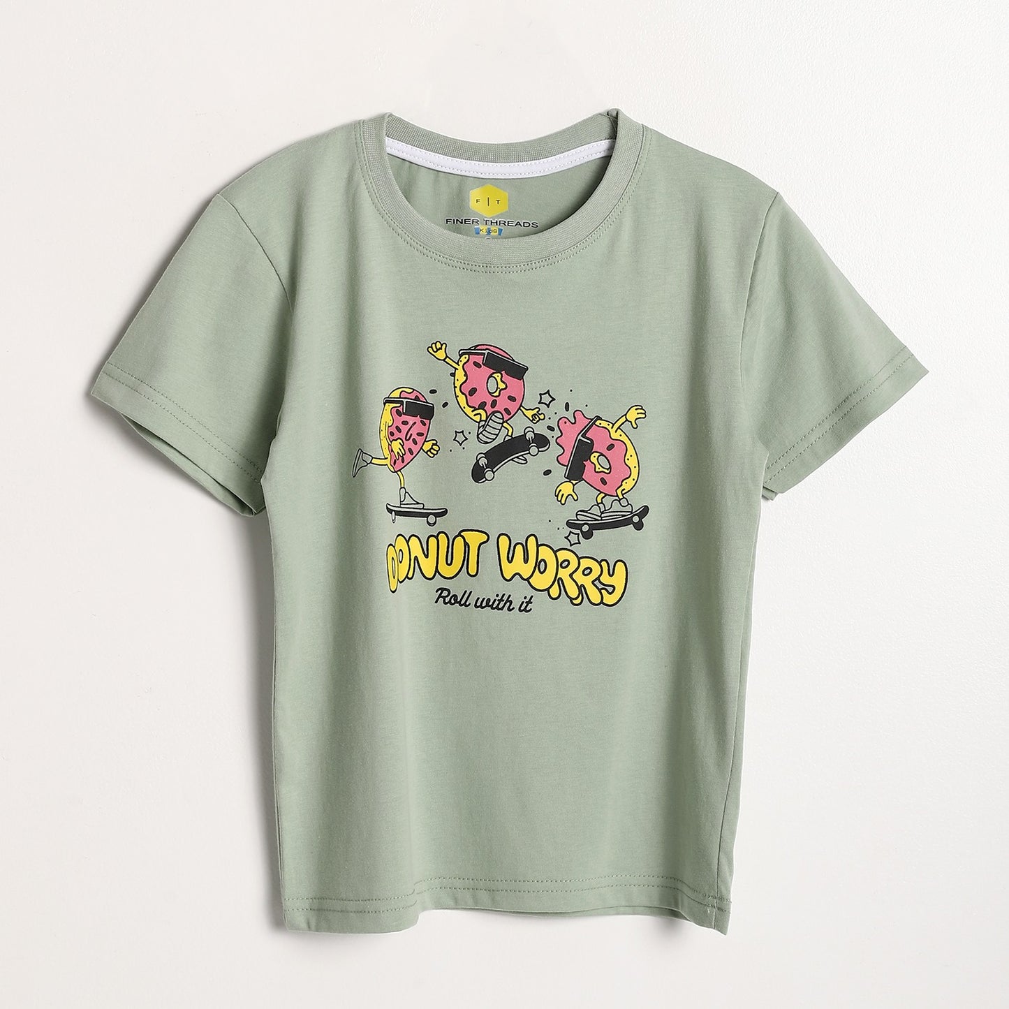 Boys Cotton Printed T-Shirt