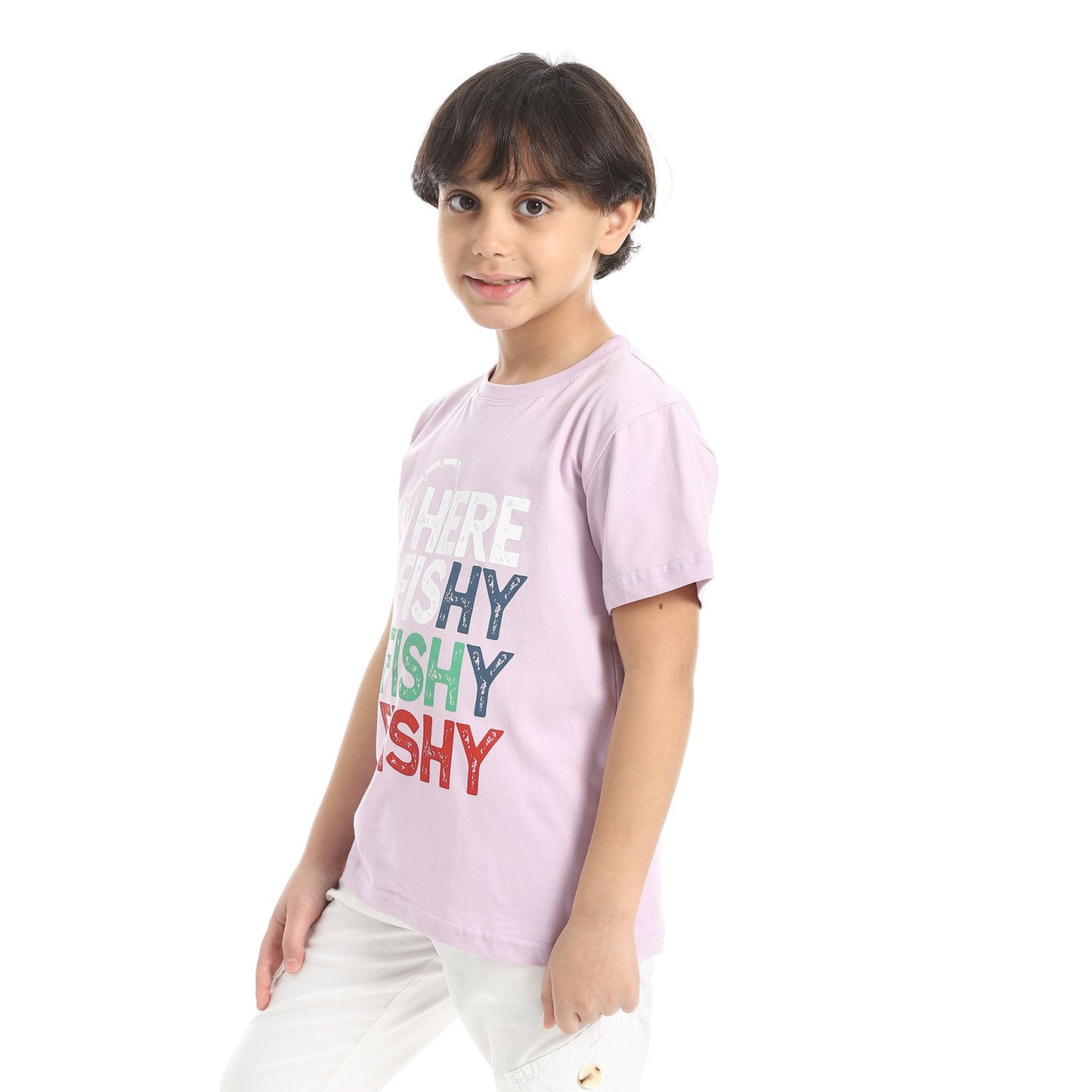 Boys Cotton Printed T-Shirt