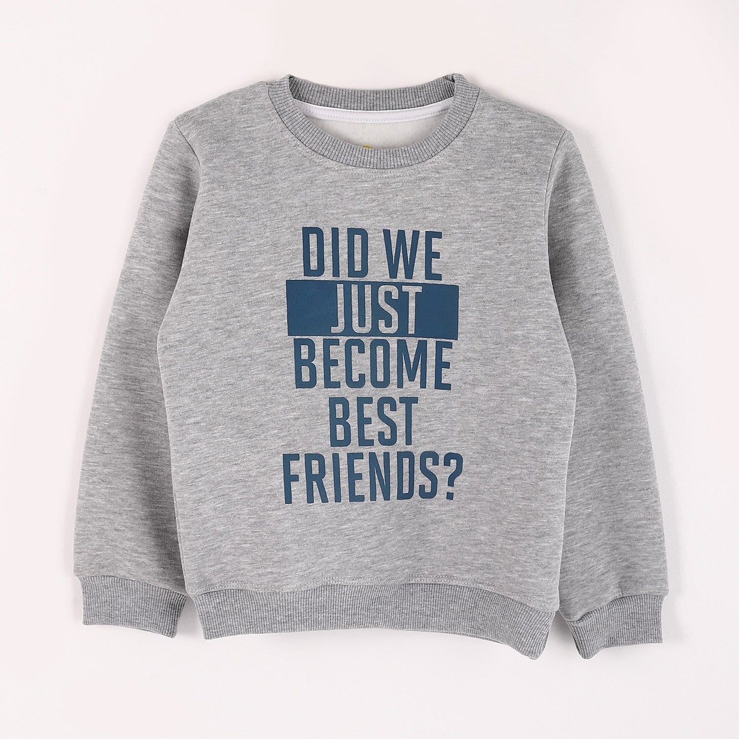 Boys Melton Printed Sweatshirt
