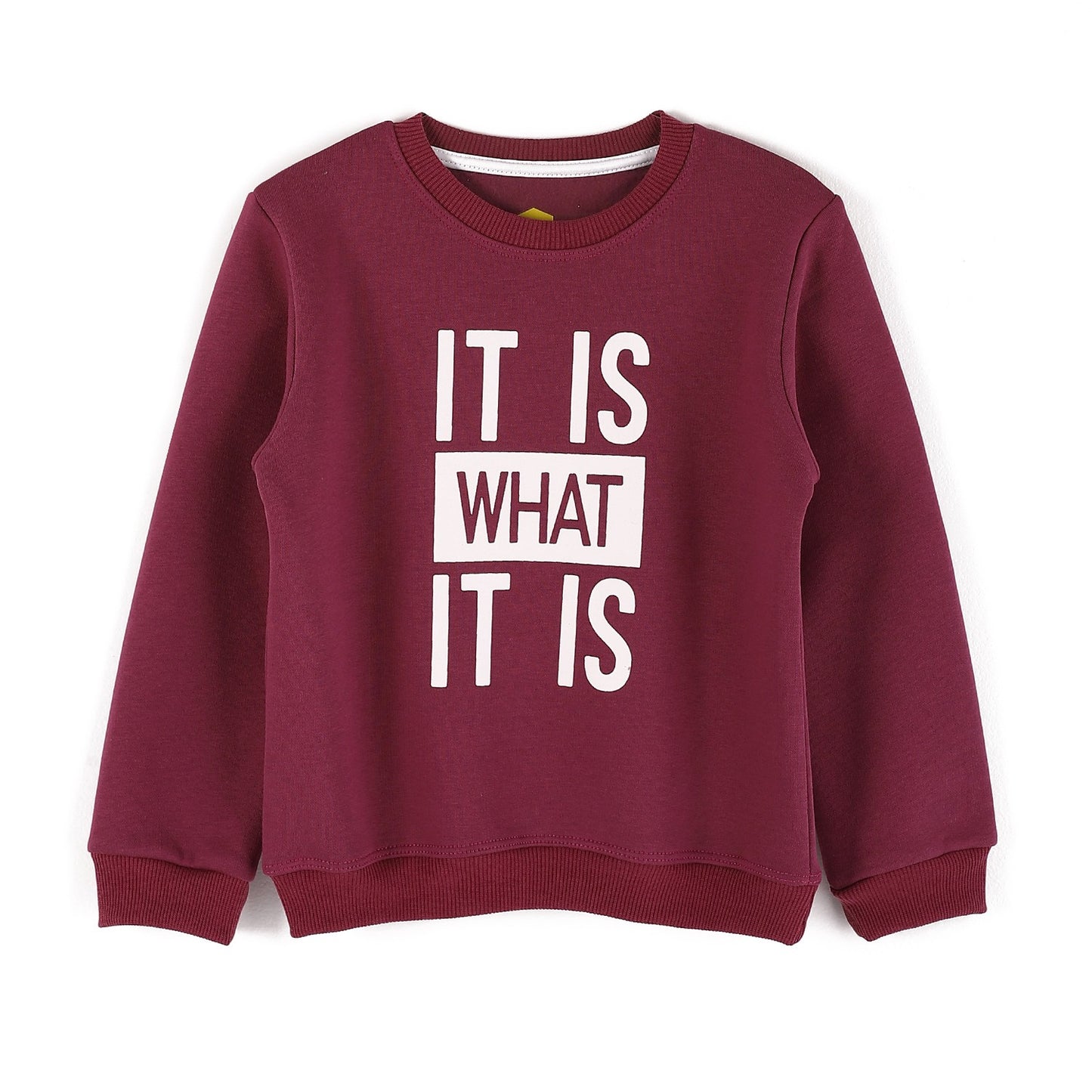 Boys Melton Printed Sweatshirt