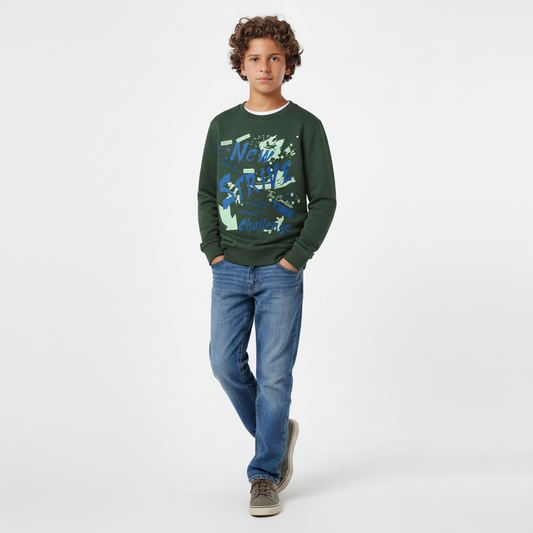 Boys Melton Sweatshirt