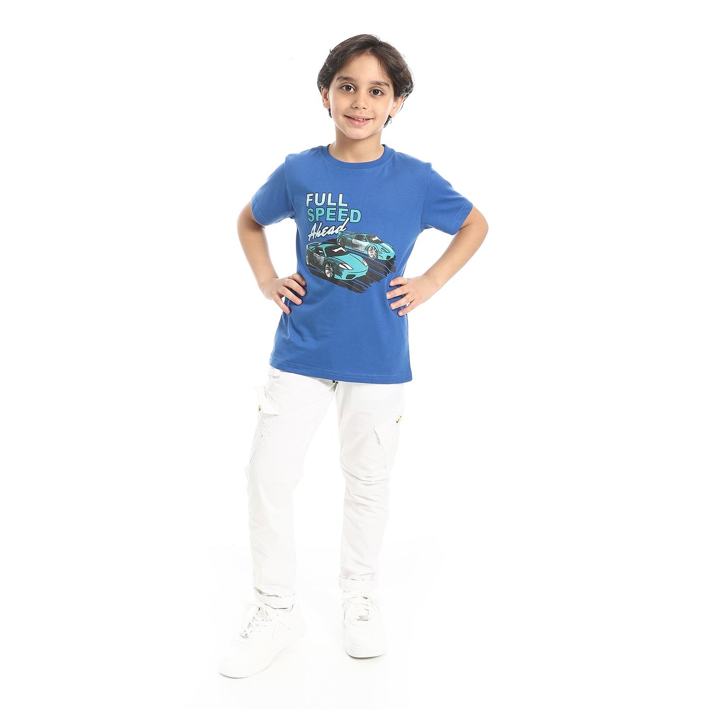 Boys Cotton Printed T-Shirt