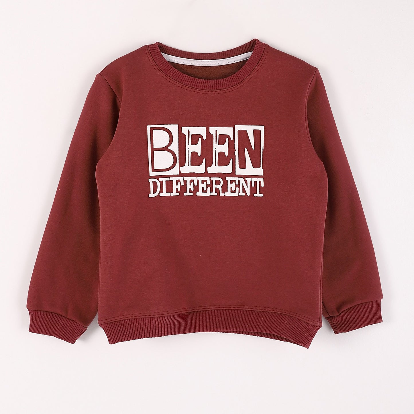 Boys Melton Printed Sweatshirt