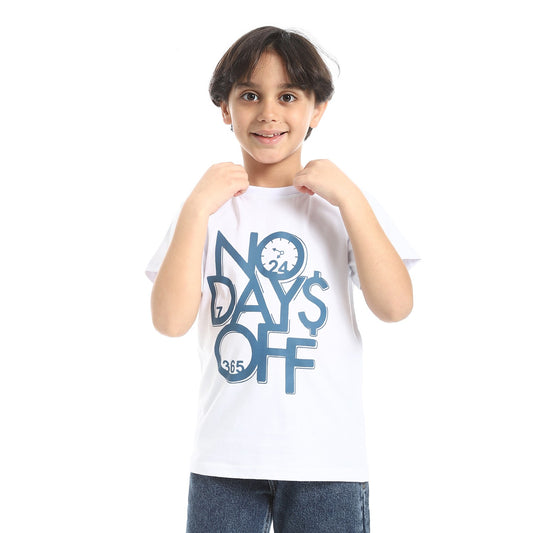 Boys Cotton Printed T-Shirt
