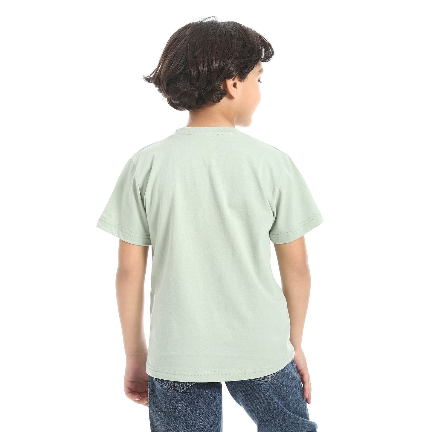 Boys Cotton Printed T-Shirt