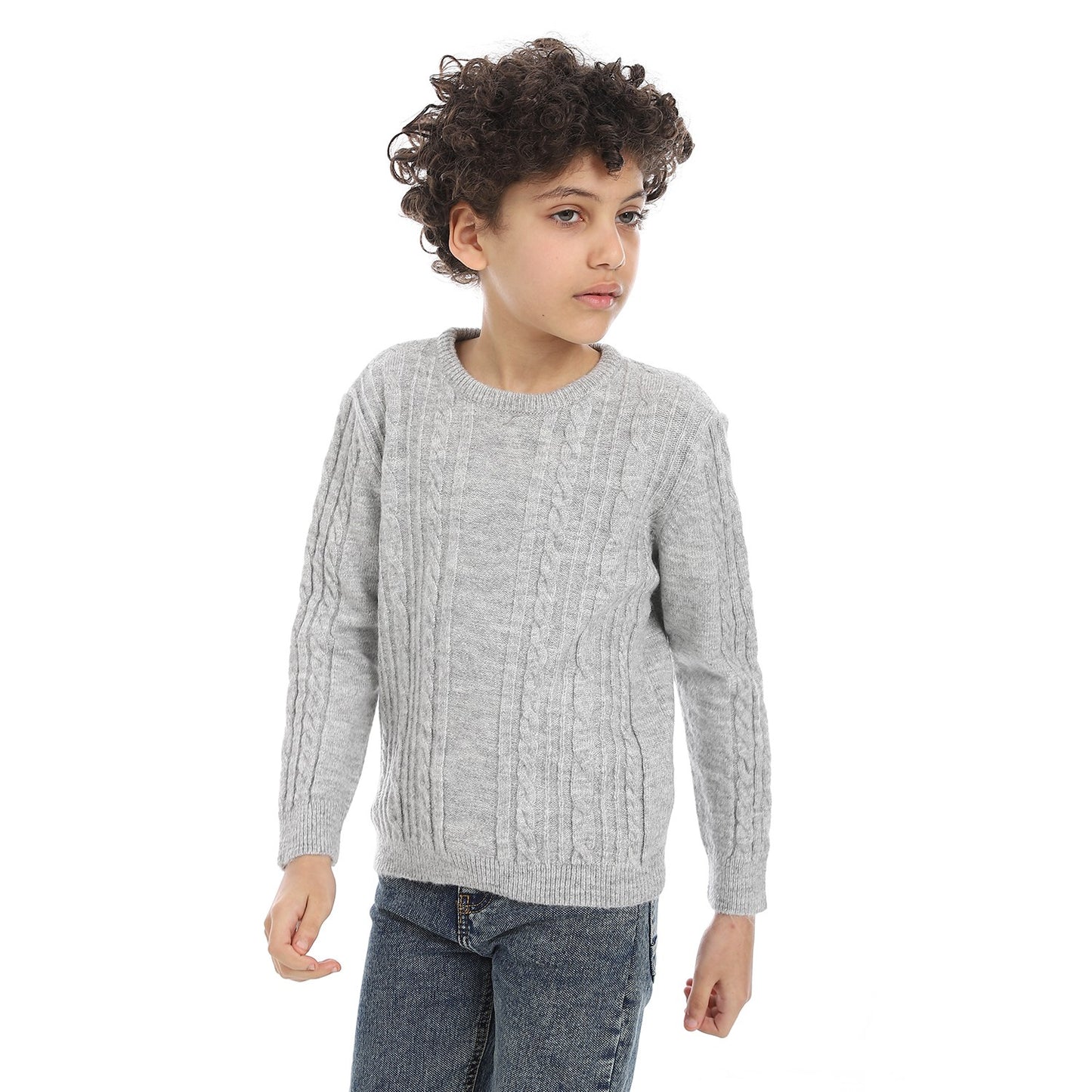 Boys Crew Neck Pullover