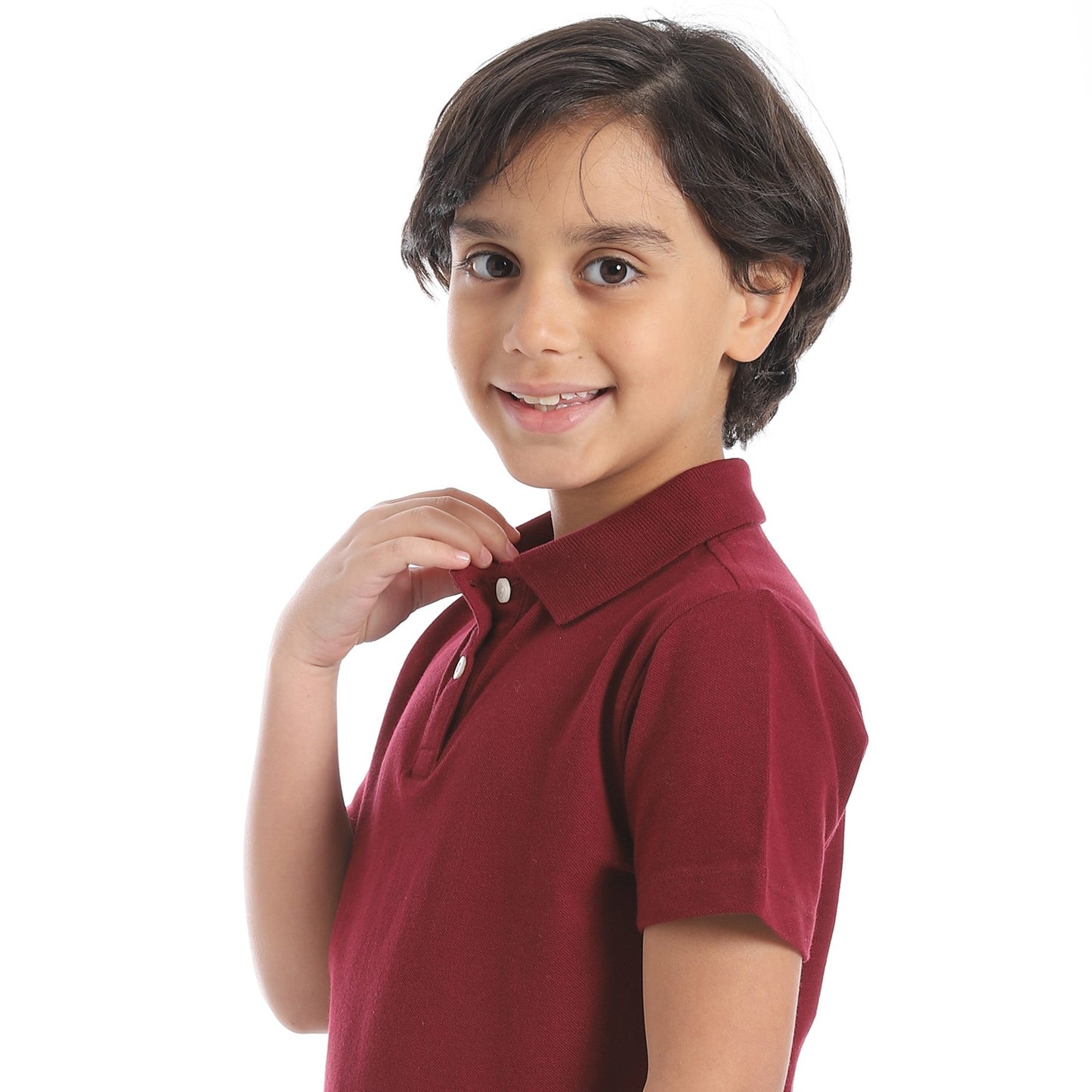 Boys Plain Polo