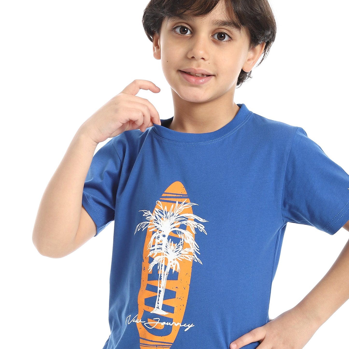 Boys Cotton Printed T-Shirt